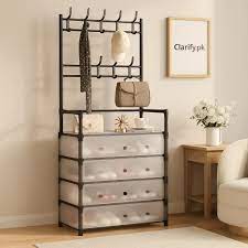 Multi-Functional Shoe & Coat Rack