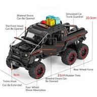 Diecast Land Rover Deffender 6x6 Jeep with Light & Sound
