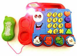 Cute Train Phone with Light & Sound