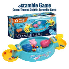 Ocean Theme Scramble Fishing Game