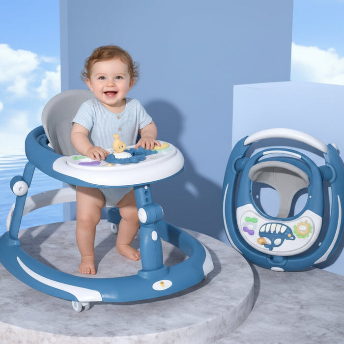 Rotating Wheels Baby Walker