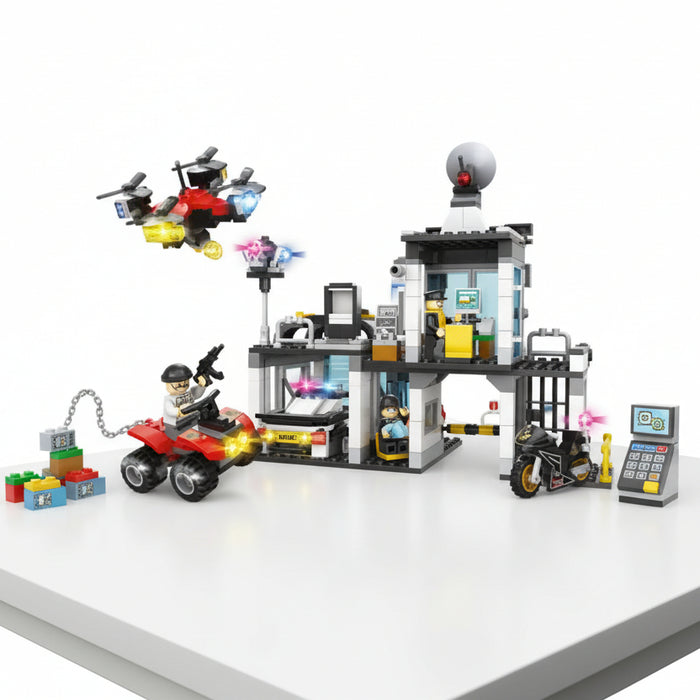 City Police Swat Falcon Brick Blocks