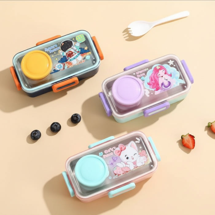 Cat Theme Stylish Lunch Box