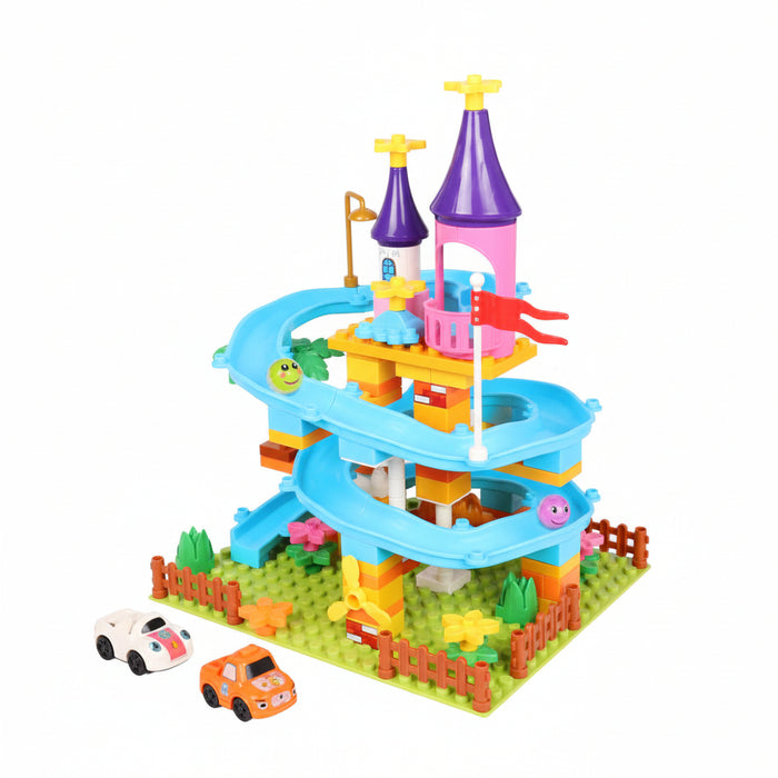 Castle Track Building Blocks 88 Pieces