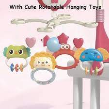 Hanging Baby Rattles Musical Crib