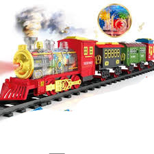 Electric Steam Train 22 Pieces