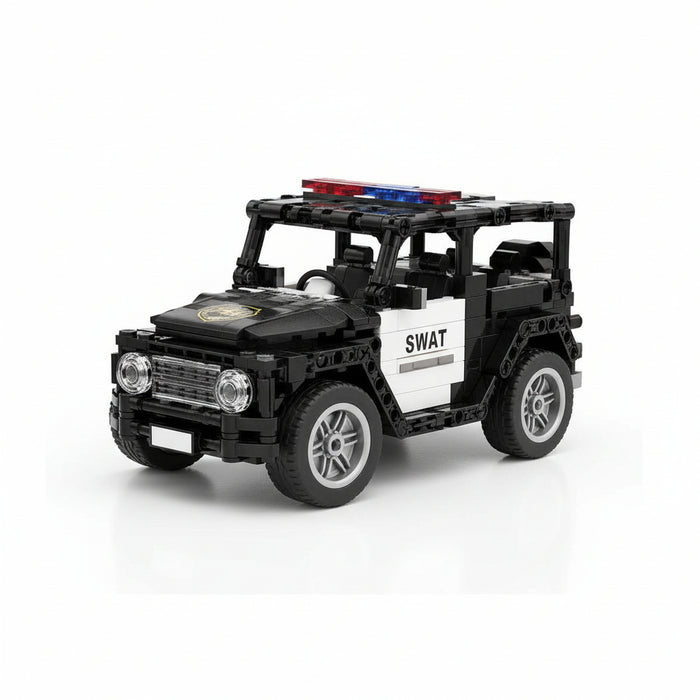 RC Swat Jeep Brick Blocks 399 Pieces
