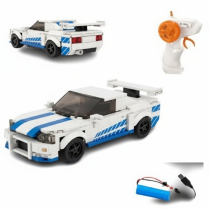 RC Sporty Car Brick Blocks 231 Pieces