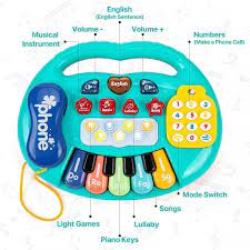 Electric Musical Piano Keyboard