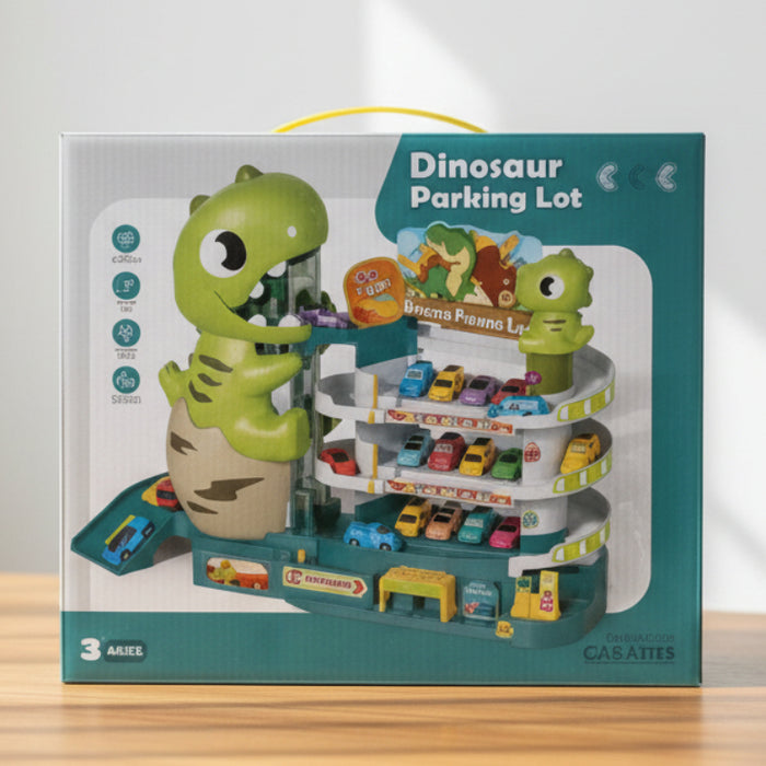 Dinosaur Parking Lot with Light & Sound