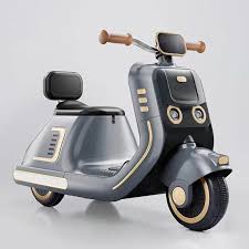 Electric Ride On Scooty with LED Lights