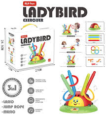 3-in-1  Lady Bird Exerciser Toy