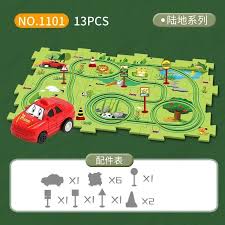 Assemble Puzzle Track Set 13 Pieces