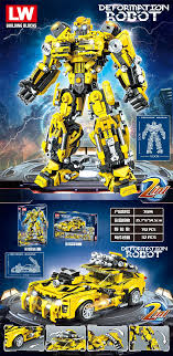 2 in 1 Robot Building Blocks