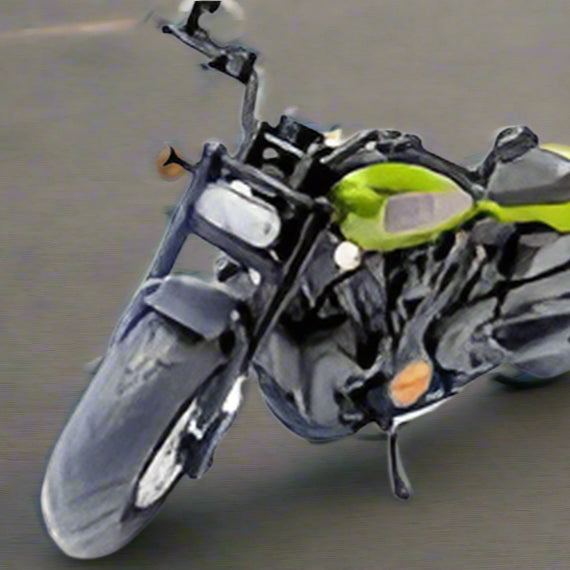 Diecast Halei Sporter Motorcycle with Light & Sound