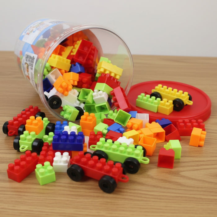 Colorful Building Blocks Bucket 170 Pieces