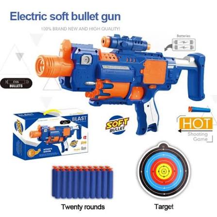 Electric Automatic Soft Bullet Gun