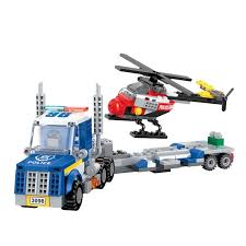 3 in 1 Police Building Bricks Blocks