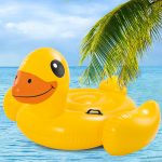 Jual Intex 57556 Yellow Duck Ride On