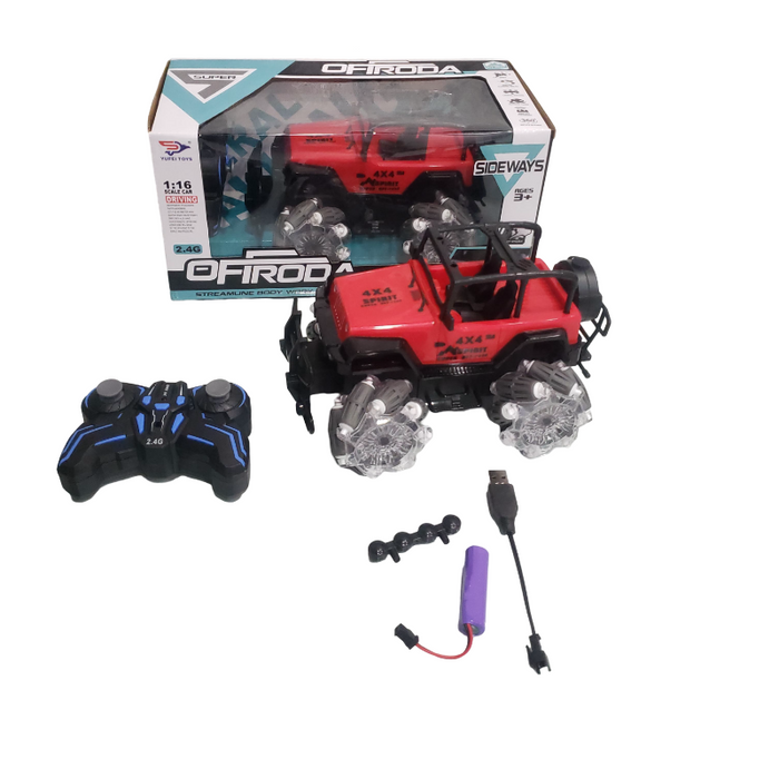 Remote Control Off-Road Stunt Car