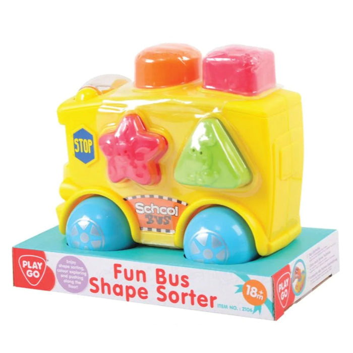 PlayGo Fun Bus Shape Sorter Toy