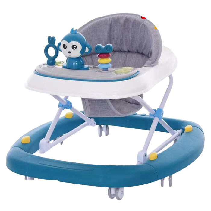 Cute Monkey Theme Baby Walker