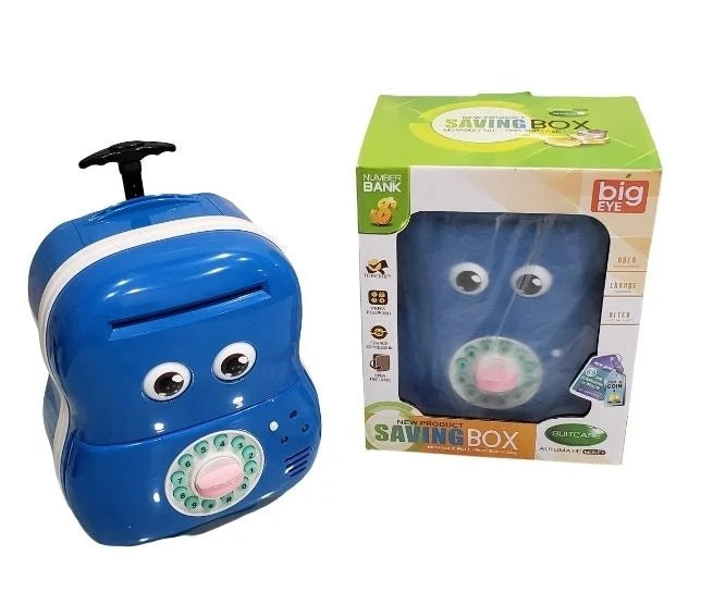 Trolley Case Money Bank with Sound