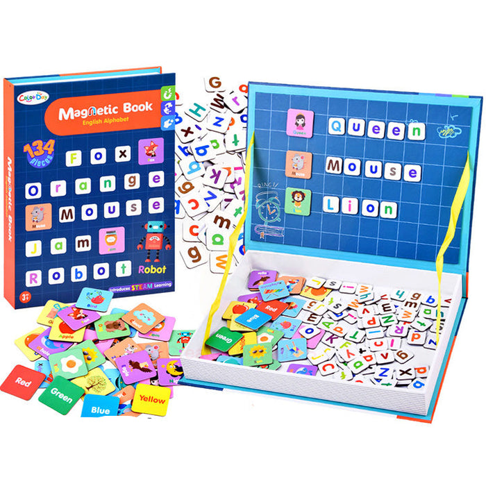 English Alphabet Magnetic Book 134 Pieces