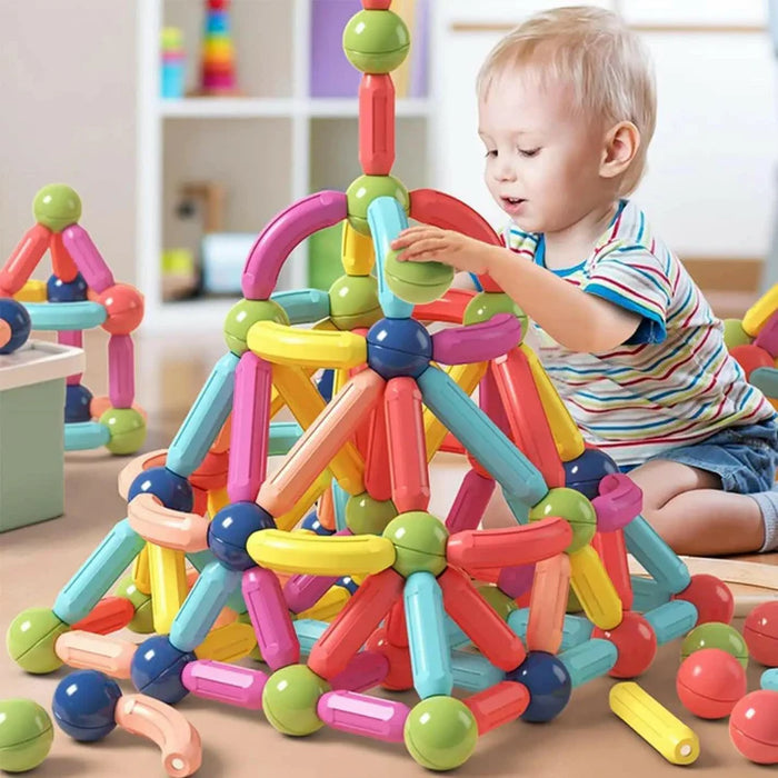Magnetic Building Blocks Set of 36 Pieces