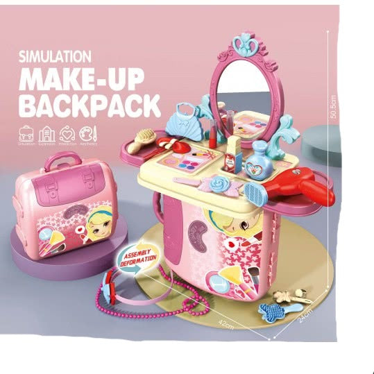 Simulation Make Up Backpack For Girls