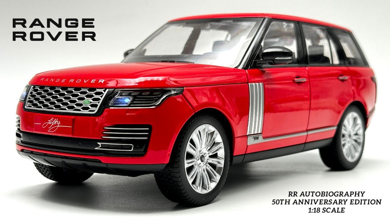 Diecast Range Rover Car with Light & Sound- Soth Anniversary Edition