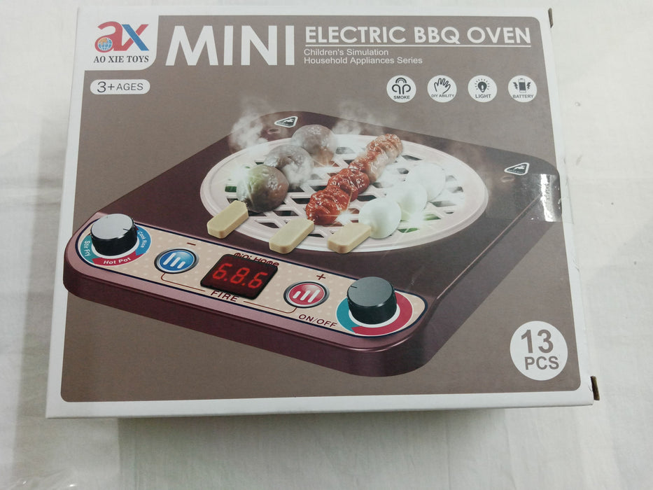 Mini Electric BBQ Oven with Light
