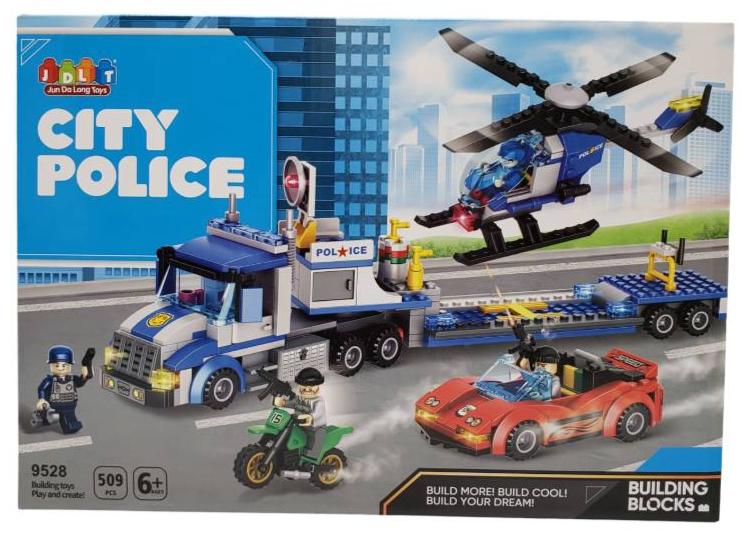 City Police Blocks Set 509 Pieces