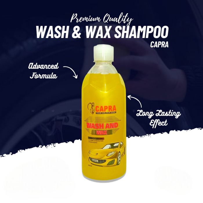 Capra Wash & Wax High Gloss 500ML