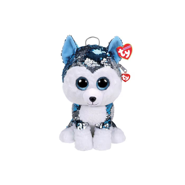 TY Slush Sequin Husky Backpack