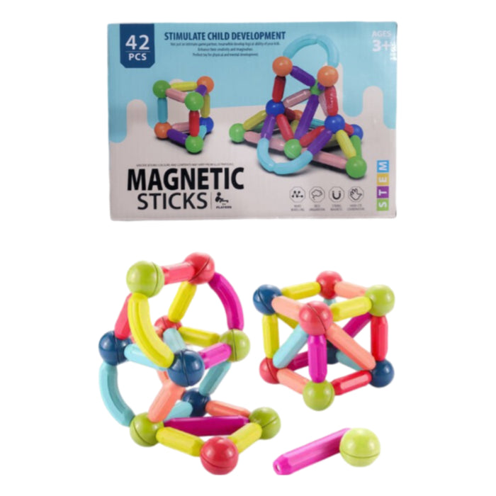 Magnetic Block Sticks 42 Pieces