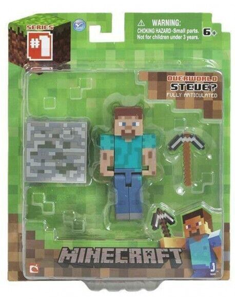 Minecraft Core Player Moveable Figure