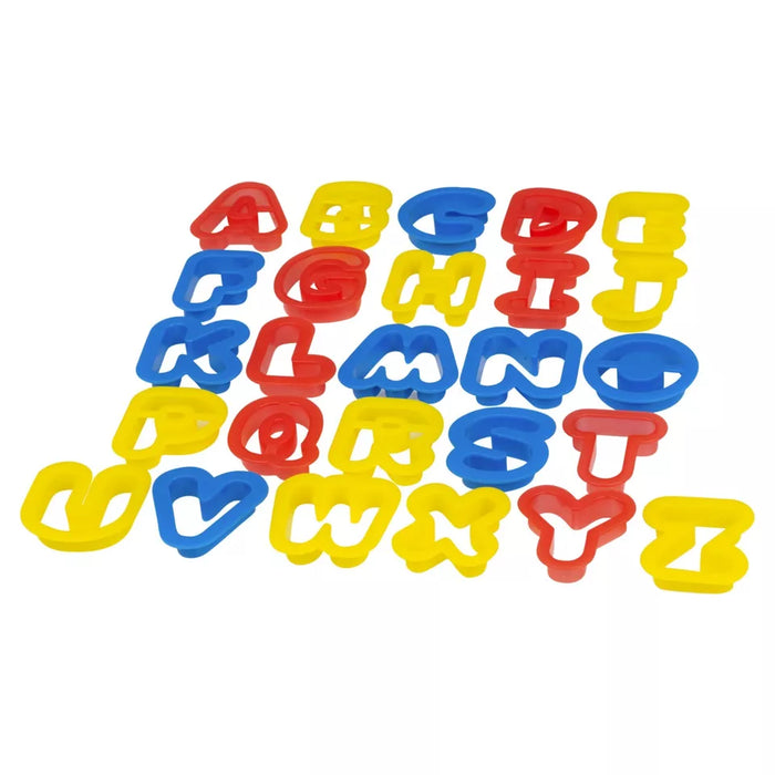 Alphabet Cutter Set Kids Dough