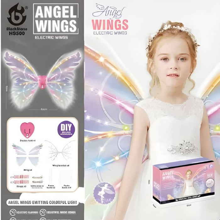 Swing Butterfly Wings with Light & Music