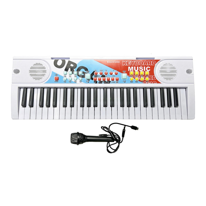 Musical Electronic Keyboard with Microphone