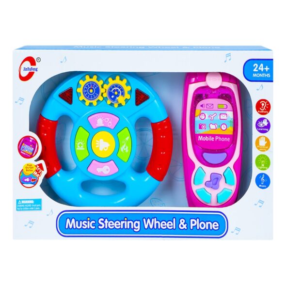 Musical Steering Wheel & Phone