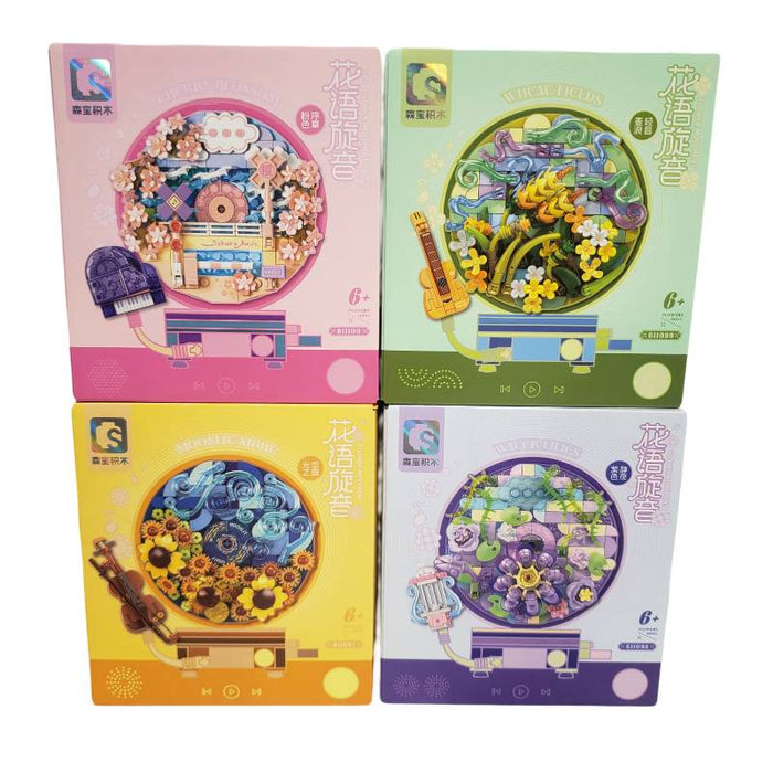 Sembo Flower Building Blocks Set