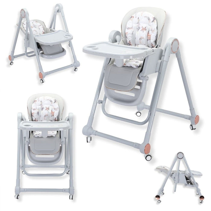 Multifunctional High Chair with Swing Function