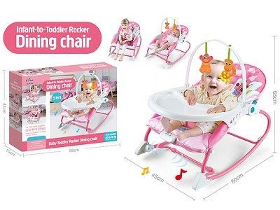 Infant-to-Toddler Baby Rocker Dining Chair