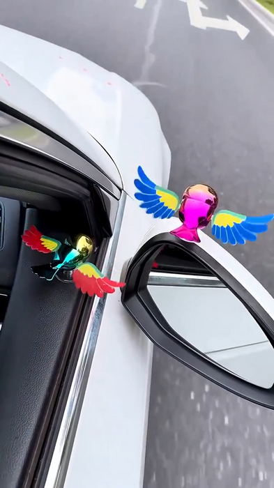 Car & Cycle Flying Bird Whistle