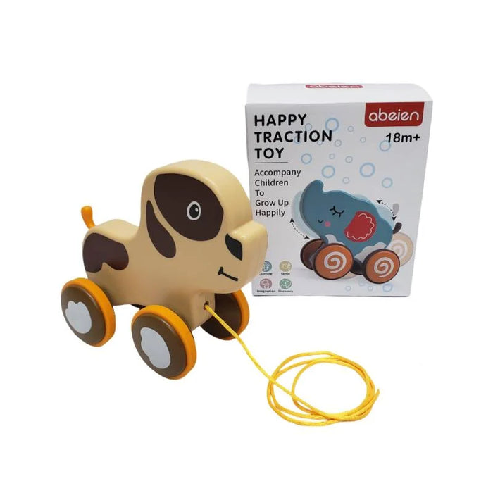 Happy Traction Pull Dog Toy