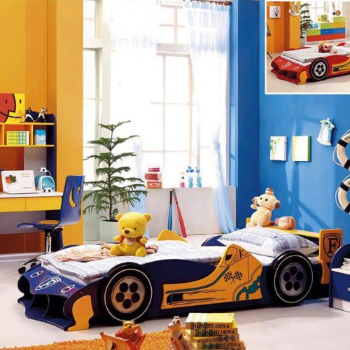 Car Theme Kids Bed