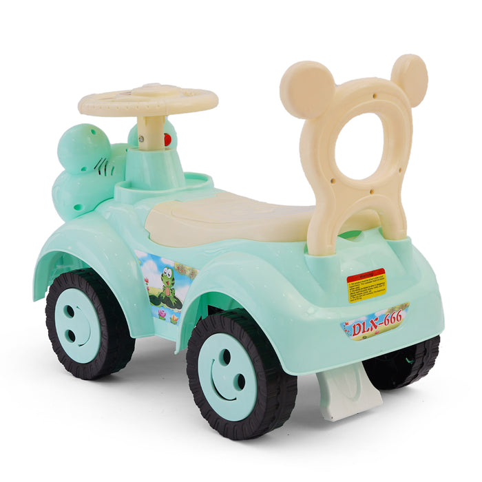 Baby Frog Push Car with Light and Sound