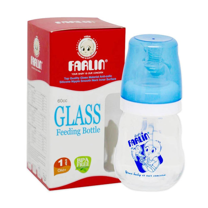 Farlin Newborns Glass Boro-silicate Feeding Bottle