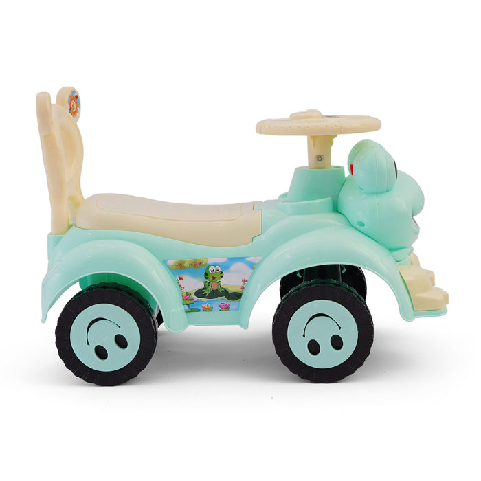 Baby Frog Push Car with Light and Sound